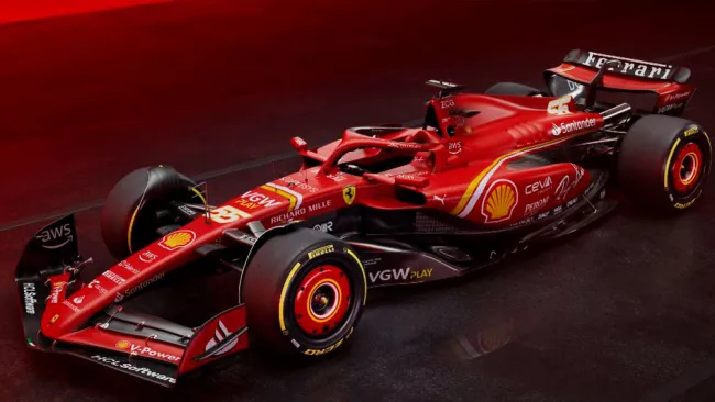 Scuderia Ferrari presenta oficialmente el el SF-24, monoplaza con la que competirá en 2024 en F1