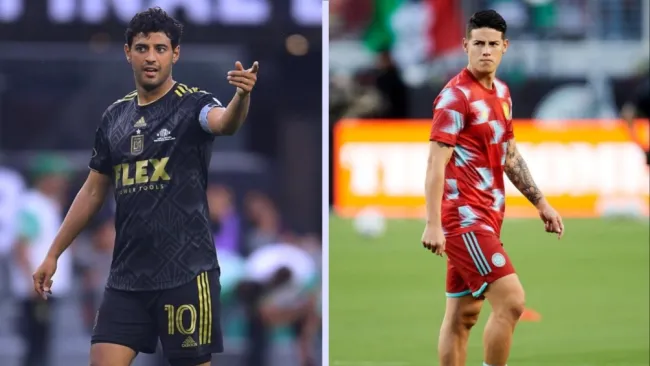 James Rodríguez apunta a llegar al LAFC y 'quitarle' su lugar a Carlos Vela