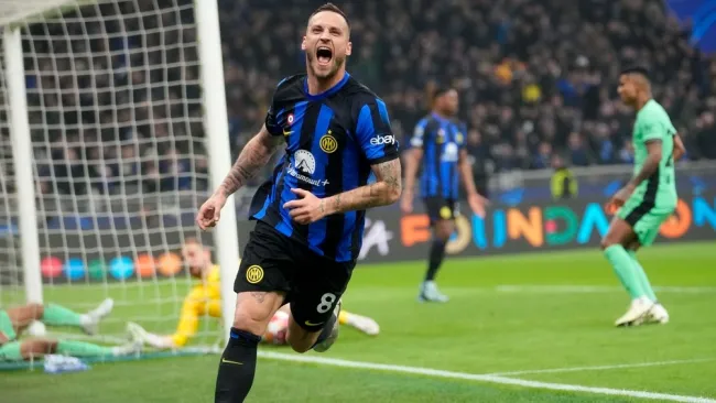 Gol de Arnautović sentencia victoria 1-0 del Inter ante el Atlético en Champions League