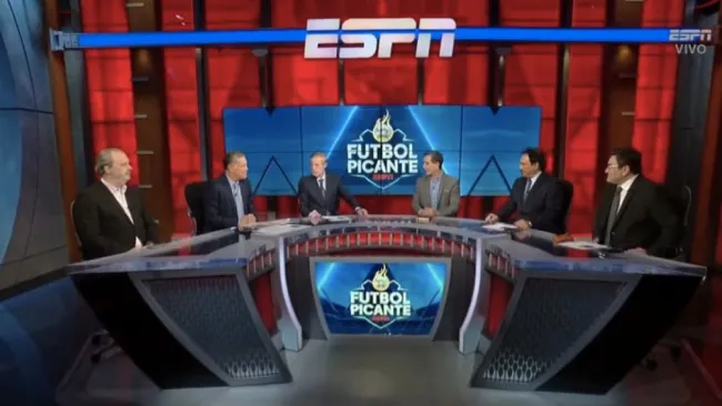 La mesa de Futbol Picante de ESPN