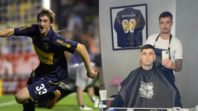 Ricardo 'Tito' Noir, de las canchas a las tijeras: exfutbolista de Boca Juniors triunfa como peluquero