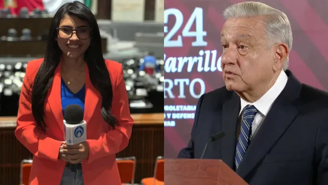 La reportera pide que le muestren las pruebas de que recibe dinero de Claudio X. González.