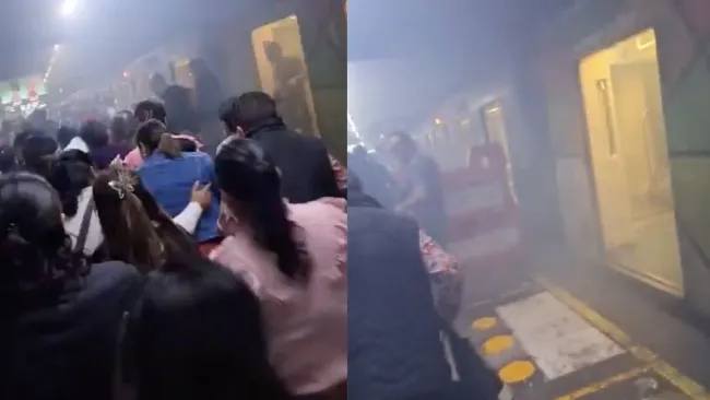 ¡Más problemas en el Metro! Ahora fue en la Línea 2, en la estación Hidalgo