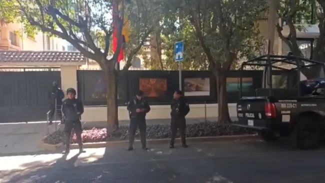 Grupos antimotines se encuentran vigilando en la zona de Polanco.