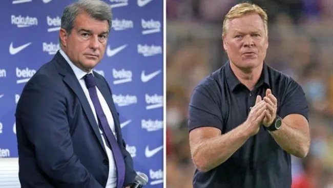Joan Laporta | Ronald Koeman