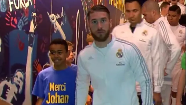 La primera aparición de Lamine Yamal en El Clásico: Sergio Ramos dio la mano a la joya de Barcelona 