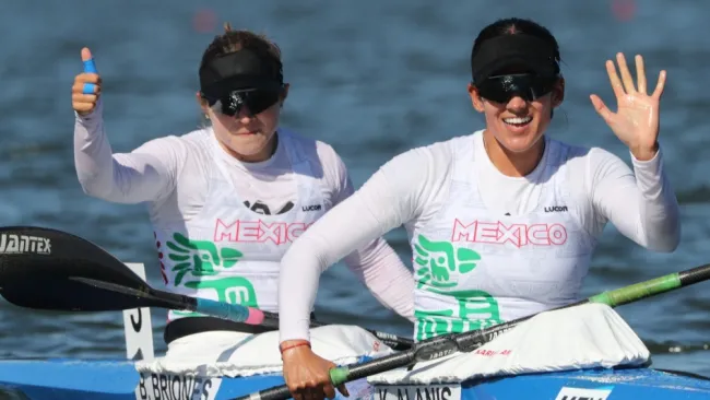 Karina Alanís y Beatriz Briones consiguen su boleto a París 2024 en canotaje