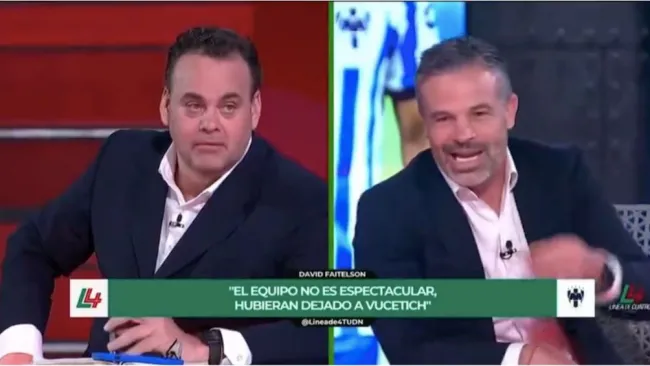 Faitelson y Rafa Puente en Línea de 4 de TUDN