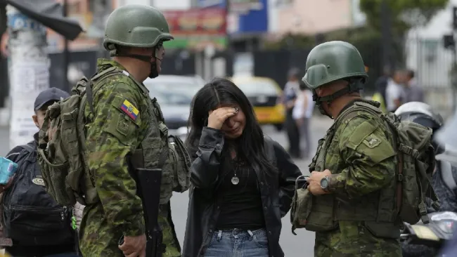 El Ejército combate al crimen organizado.