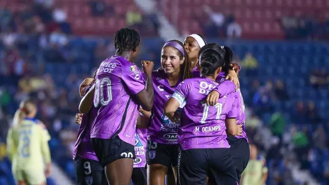 Pachuca goleó a América Femenil y ya son segundas en la tabla general
