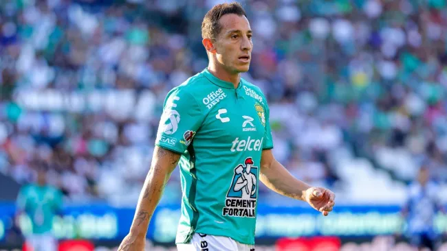 Andrés Guardado estuvo presente en el Rayados vs Columbus Crew para apoyar a Sergio Canales