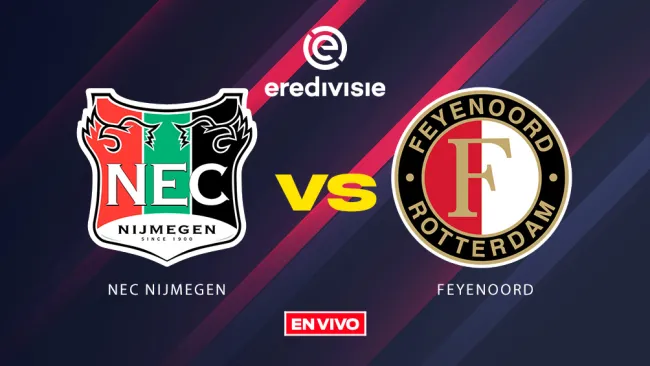 NEC Nijmegen vs Feyenoord EN VIVO Eredivisie Jornada 33