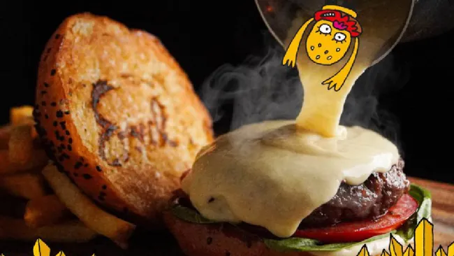 Las hamburguesas serán de 50 pesitos cada una.