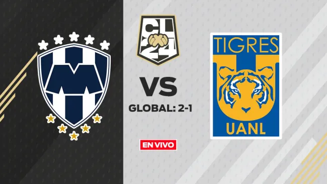 Rayados vs Tigres EN VIVO Cuartos de Final Vuelta Clausura 2024