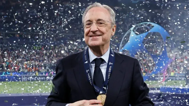 Florentino Pérez da otra pista sobre el fichaje de Mbappé con el Real Madrid