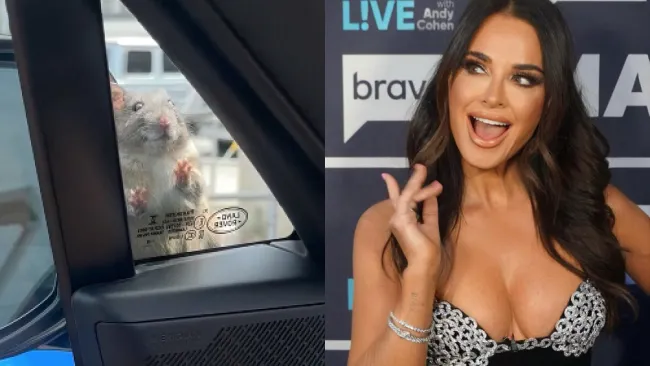 La estadounidense fue sorprendida en un estacionamiento cuando iba por un café a una plaza.