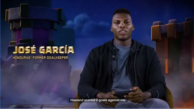 José García, arquero que recibió los nueve goles de Haaland