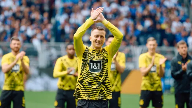 Borussia Dortmund despide emotivamente a Marco Reus con goleada sobre Darmstadt