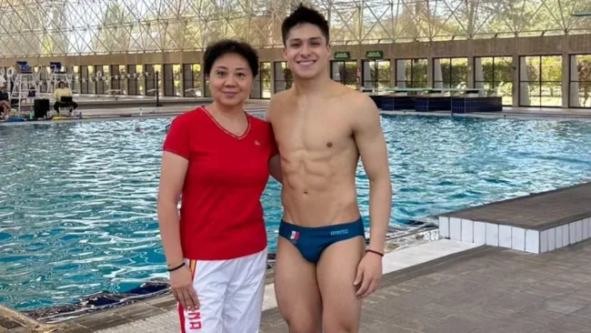 Osmar Olvera podrá contar con su entrenadora Ma Jin en París 2024