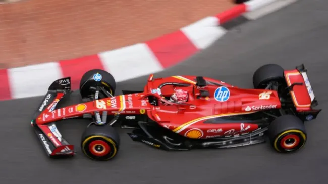 Charles Leclerc lideró las PL2 del Gran Premio de Mónaco