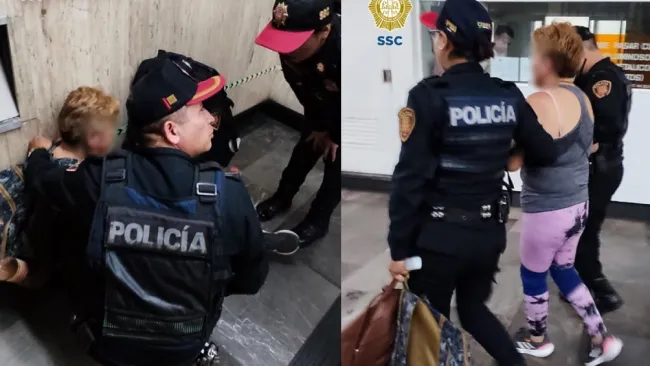 Policías impidieron que una mujer se arrojara a las vías del metro 