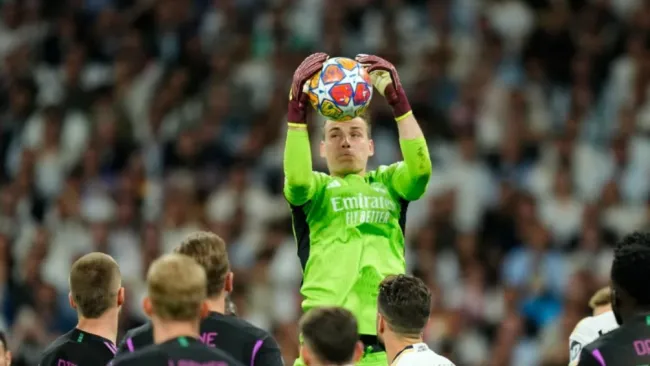 Lunin recibió un buen mensaje en su viaje a Londres