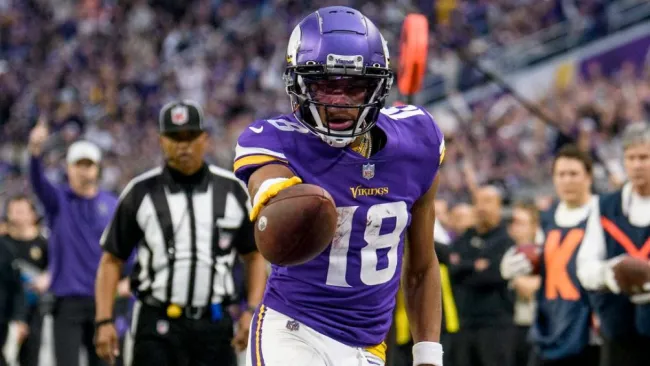 Jefferson tendrá un contrato jugoso tras renovar cuatro años con los Vikings