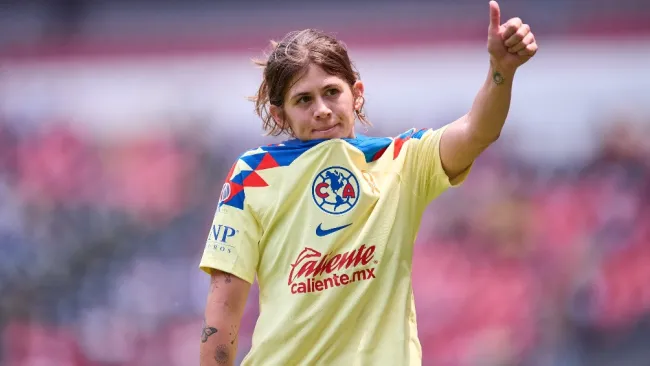 Nicki Hernández presume al América en sus vacaciones con tremendo gesto y enamora a la afición