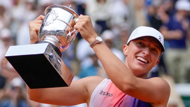 Iga Swiatek también está en la lista de deportistas afectados | AP