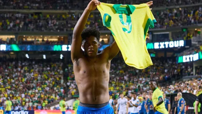 Dorival Júnior se deshace en elogios hacia Endrick: "Espero que no pierda esa esencia"