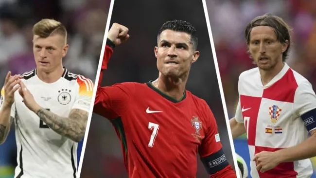 CR7, Luka Modric, Toni Kroos y otras figuras que estarían jugando su última Eurocopa