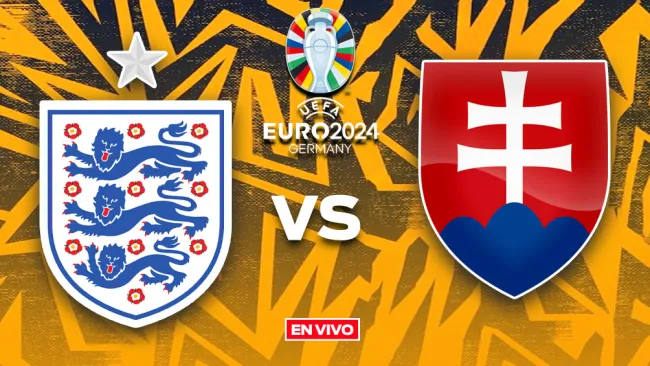 Inglaterra vs Eslovaquia EN VIVO Eurocopa Octavos de Final