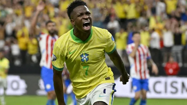 Brasil golea a Paraguay