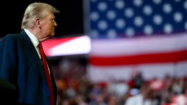 Las acciones de Trump Media subieron un cinco por ciento este viernes.