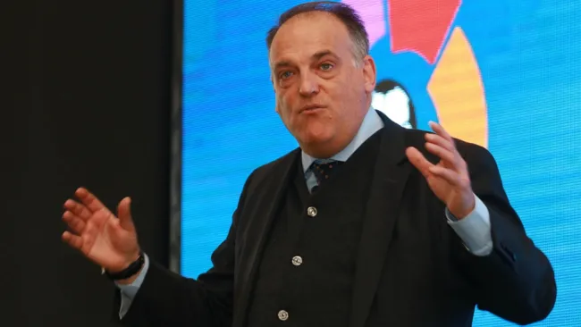 Javier Tebas, contento por inversión mexicana en futbol español
