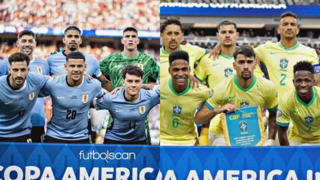 Uruguay vs Brasil: ¿Dónde y cuando ver el partido de Cuartos de Final de la Copa América?