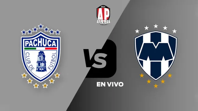 Pachuca vs Rayados de Monterrey EN VIVO Liga MX Jornada 1 Apertura 2024