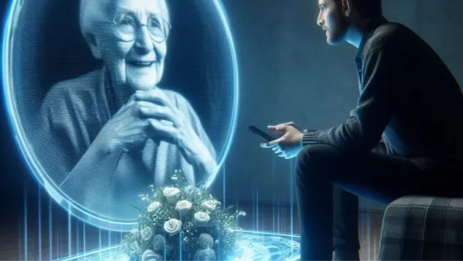 La IA se ha vuelto una herramienta que se utiliza para "platicar" con seres queridos fallecidos