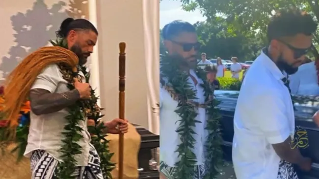 Roman Reigns y la dinastía samoana dan el último adiós a Sika Anoa'i