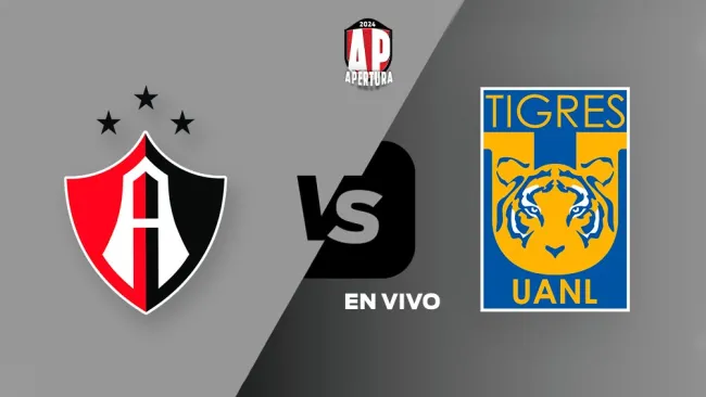 Atlas vs Tigres EN VIVO Liga MX Jornada 2 Apertura 2024