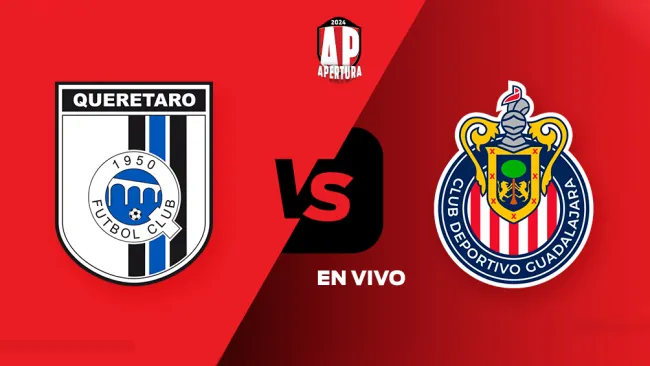 Querétaro vs Chivas EN VIVO Liga MX Jornada 3 Apertura 2024