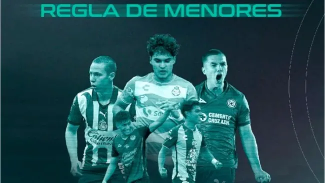 Estos son los minutos que suman los equipos de la Liga MX para la regla de menores