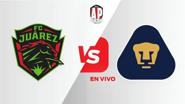 Juárez FC vs Pumas EN VIVO Liga MX Jornada 3 Apertura 2024