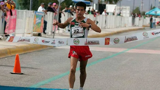 El marchista Ricardo Ortiz 