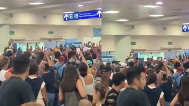 ¡Al canto de Cielito Lindo, personas vuelven ambiente de caos en alegría!