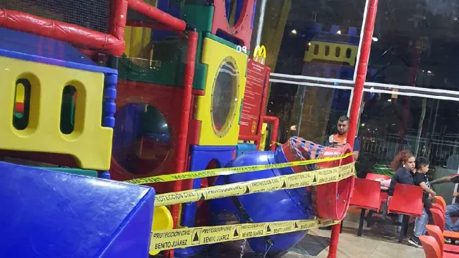 Accidente en juegos infantiles de McDonald’s deja seis niños lesionados