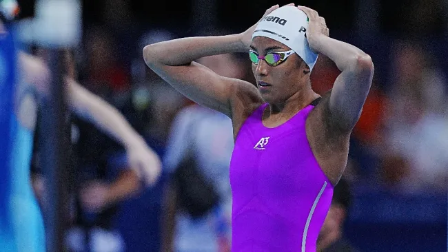 Celia Pulido se despide de París 2024 tras quedar séptima en su heat eliminatorio en Natación