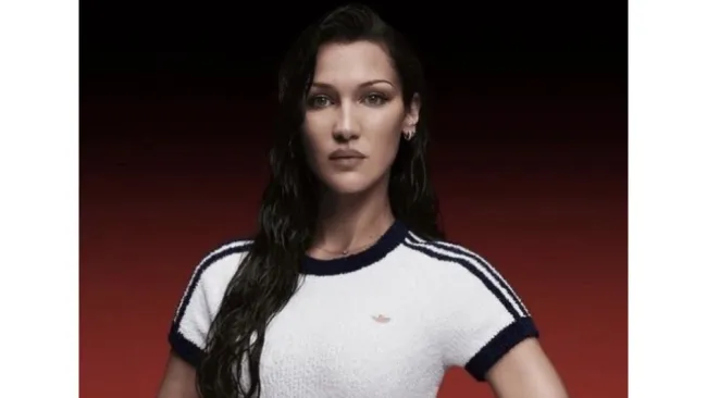 Bella Hadid en la más reciente campaña de Adidas 