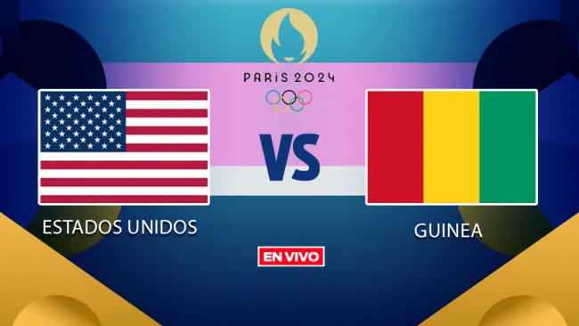 Estados Unidos vs Guinea EN VIVO Juegos Olímpicos París 2024 Jornada 3