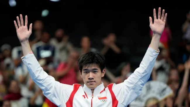 París 2024: Pan Zhanle rompe su propio récord mundial 